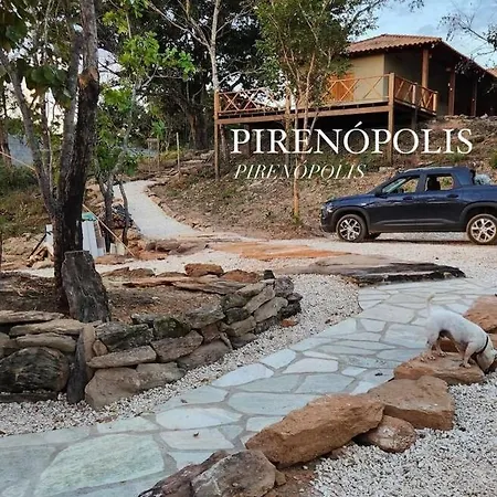 Chale Da Pedra- Pirenopolis Vila Exterior foto